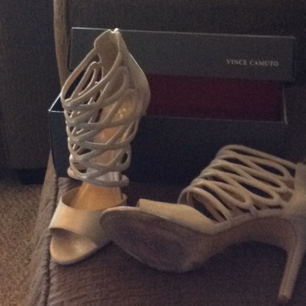 Iridescent stilettos